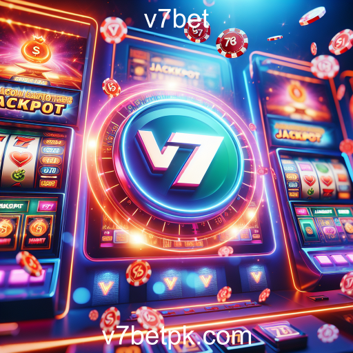 A Emoção das Máquinas Jackpot no V7bet